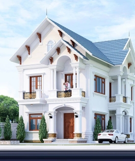 Mẫu nhà mái thái 10