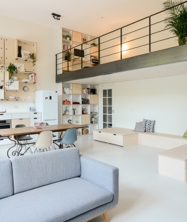 Mẫu nhà gác lửng 8