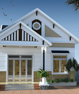 Mẫu nhà cấp 4 3