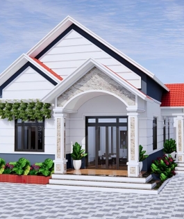 Mẫu nhà mái thái 8