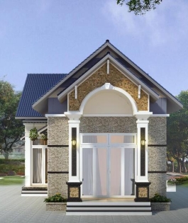 Mẫu nhà mái thái 4