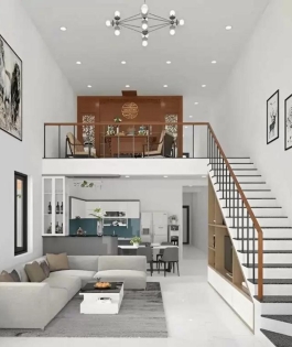 Mẫu nhà gác lửng 1