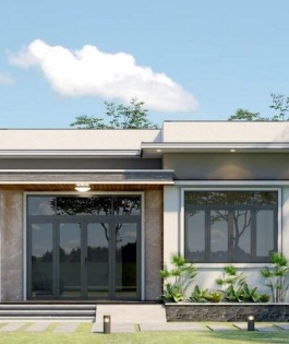 Mẫu nhà cấp 4 10