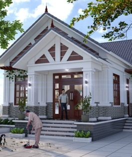 Mẫu nhà mái thái 6