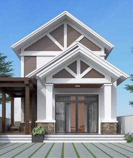 Mẫu nhà mái thái 7